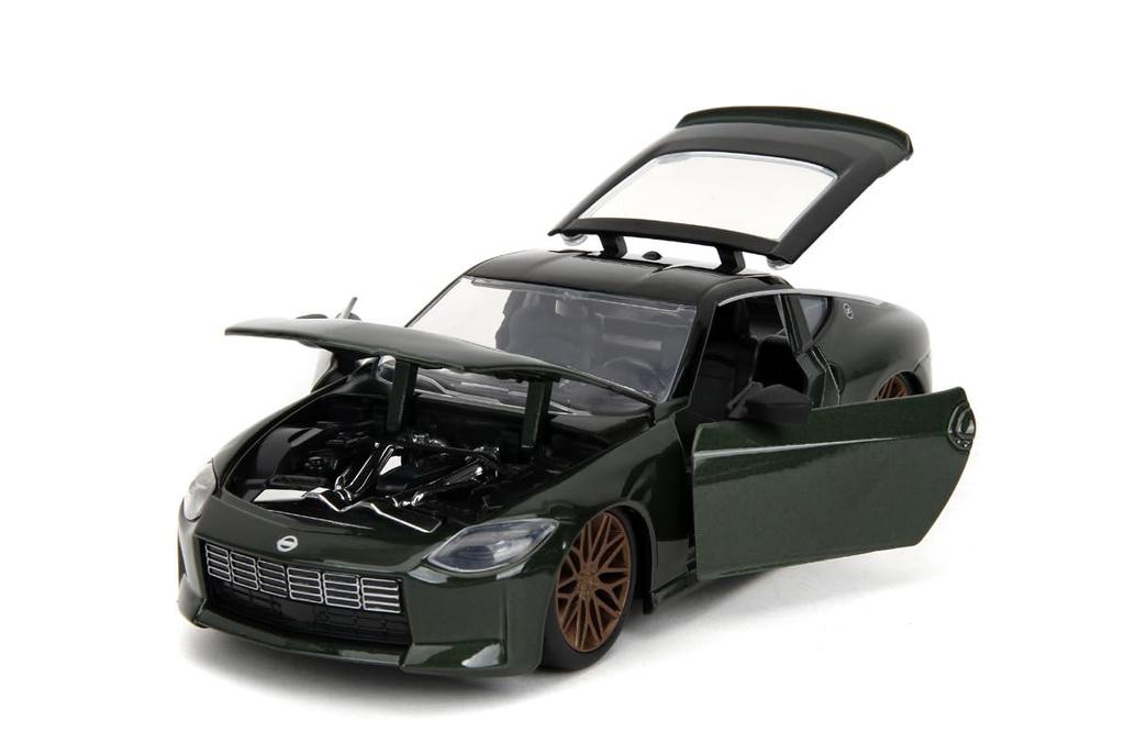Jada Toys Fast & Furious Series 1/24 F&F X 2023 Nissan Z Dark Green Finished Product