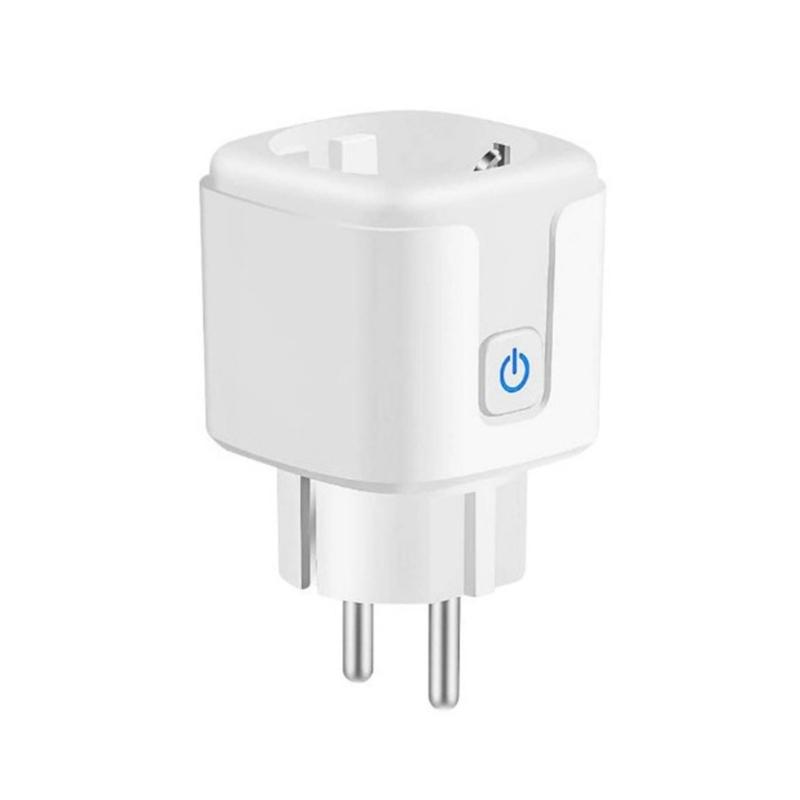 Home EU Plug Outlet 20A High Power Socket Voice Control Remote Timers With/Without Energy Monitoring