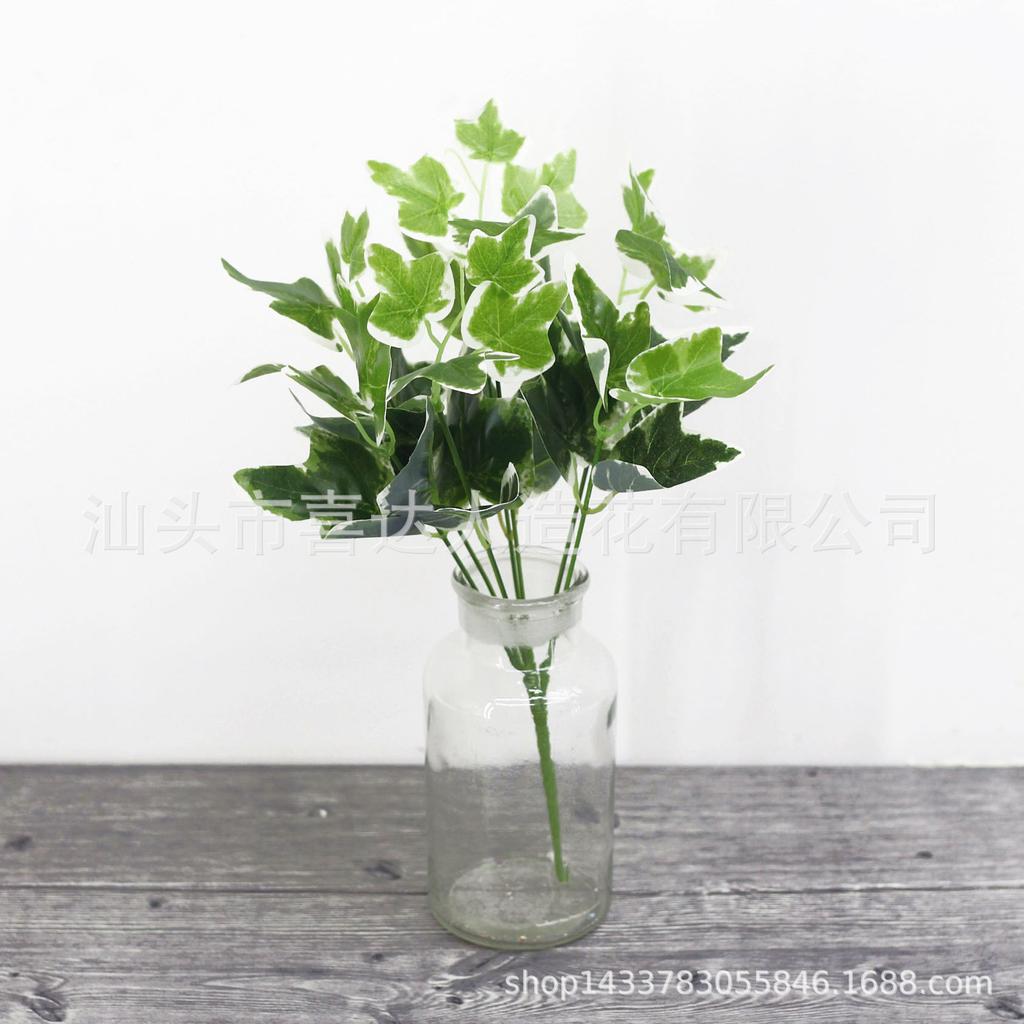 Leaf Simulation Aquatic Plants 7 Forks, Green Dill Leaves, Evergreen Sweet Potato Leaves Inserted Into Pots, Shooting Props For Landscaping