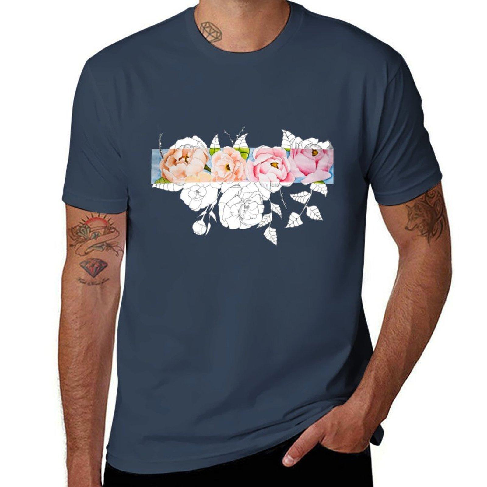 Peony Tshirt Holiday Party Tee Shirt S