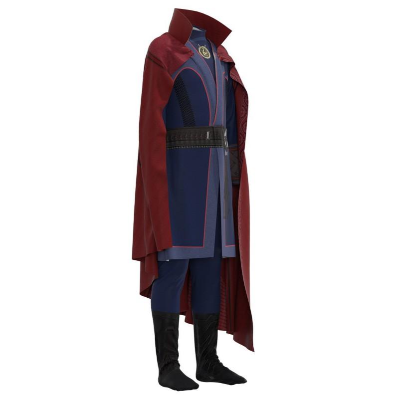 Doctor Strange Cosplay Costume Halloween Party Adult Kids Superhero Outfit Chenille Fabric Street Style
