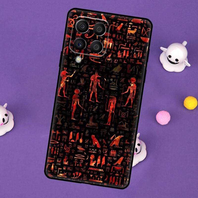 Egypt Egyptian Pharaoh Cover For Samsung Galaxy M20 M30s M33 M13 M23 M53 M15 M55 M31 M51 M14 M34 M54 M32 M52 Case