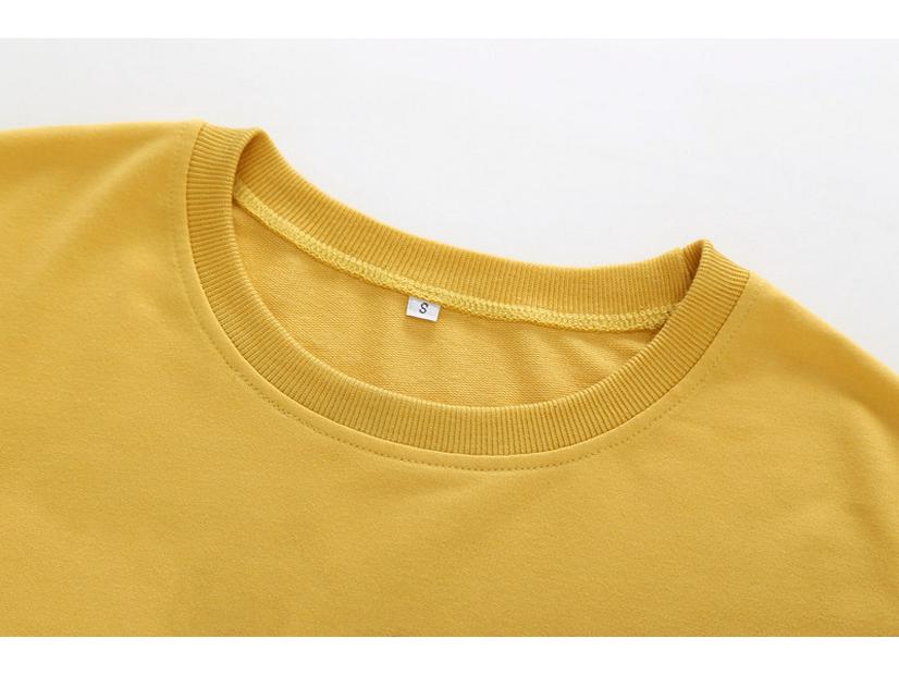 European & American Women's Long-Sleeve Short Sweatshirt - 2021 Autumn Collection