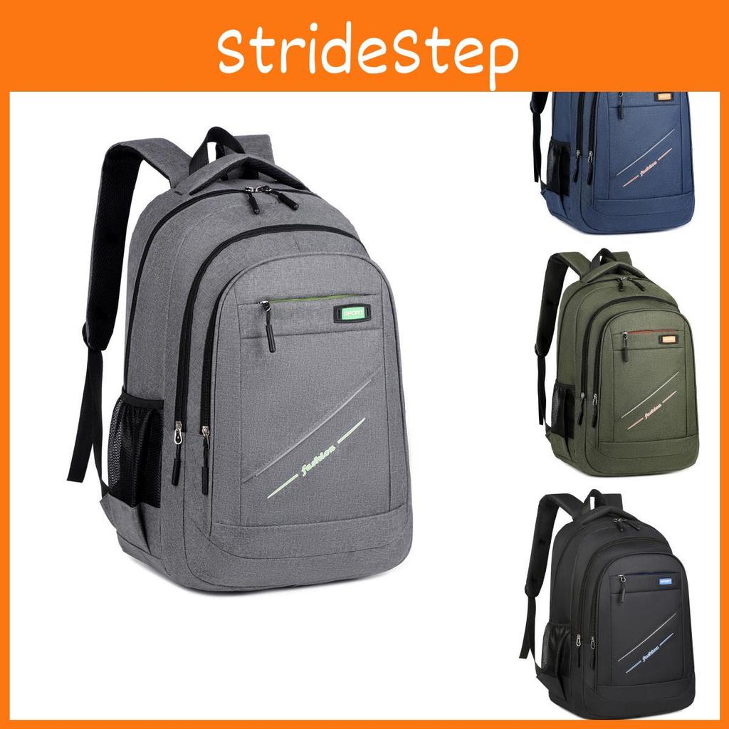 Cloth Backpack Oxford For Men Women With Letter Embossing Design For Daily Use