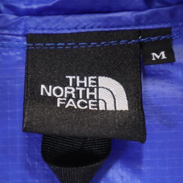 The North Face NP22033 Langarm Nylonjacke M Blau Logo Outdoor Herren Gebraucht