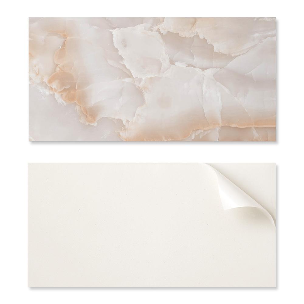 Panel Samoprzylepny Z Nadrukiem - Idealny Do Kuchni 120X60 Cm Naturalny Wzór Kamienia