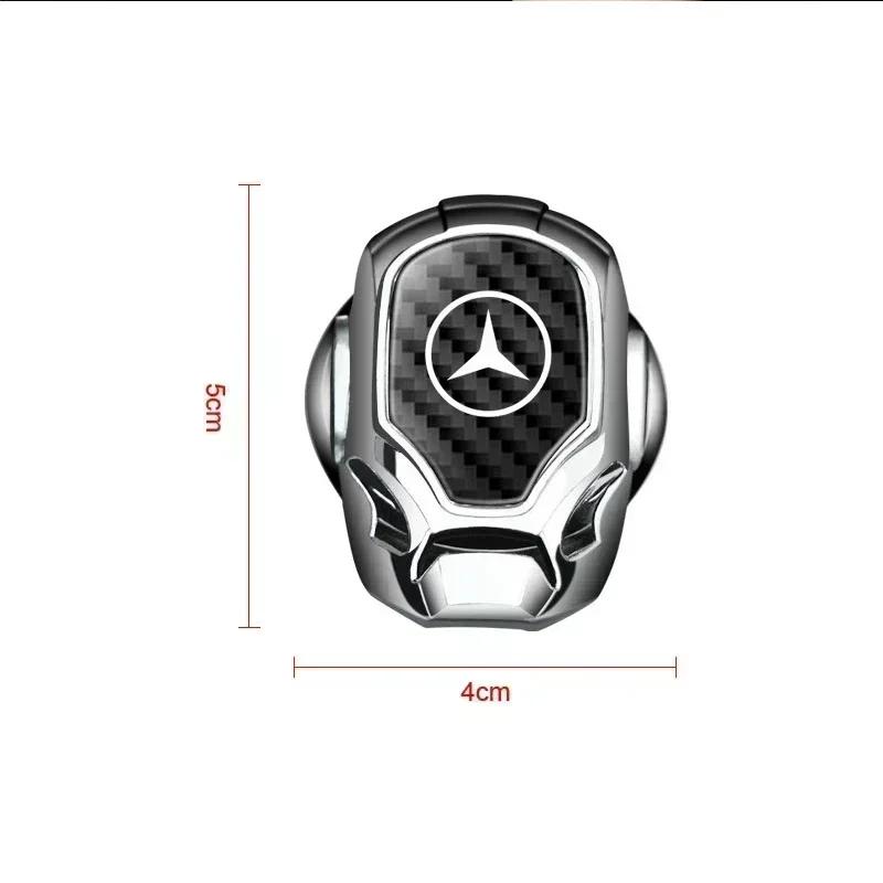 dgrb1 Car ONE-CLICK Start Button Protective Cover Emblem Stickers For Mercedes Benz W220 W205 W211 W212 GLC GLS AMG W203 Accessories