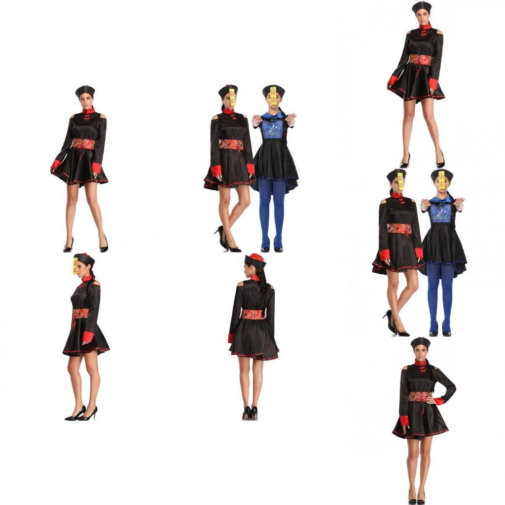Unique M-xl Women's Zombie Costume Scary Ghost Apparel For Cosplay Games