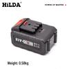 HILDA 4-Inch One-Handed Electric Lithium Chainsaw for Woodworking and Garden Felling.