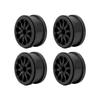 4Set 2.2 Inch Wheel   Nylon RC Car Wheel   for   SCX10 Wraith RR10 1Celsius10 RC Cars
