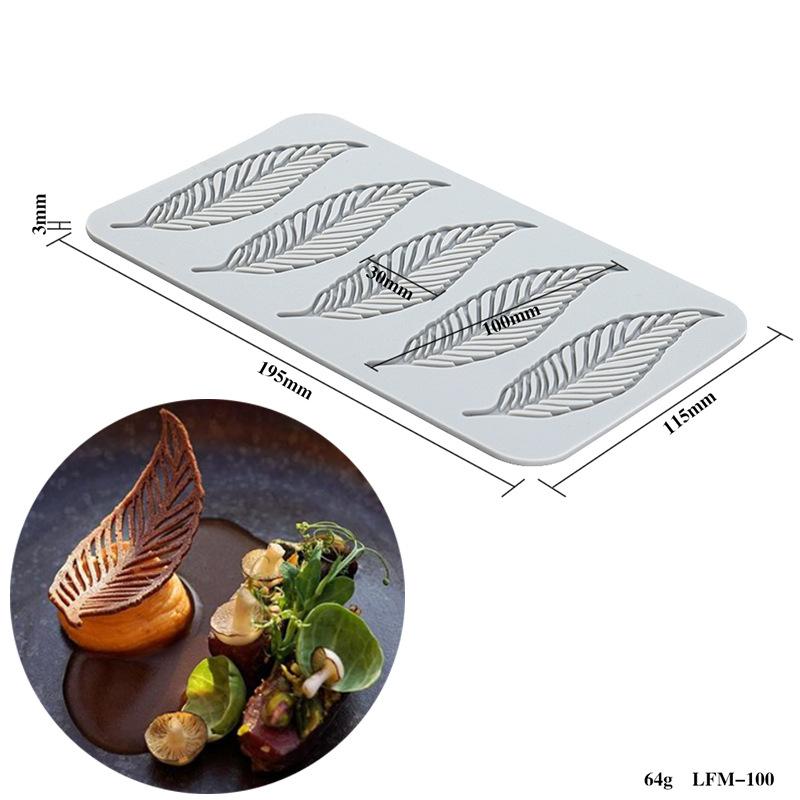 Decorative Lace Mat Sugar Craft Fondant Cake Molds Flower Leaf Shape Silicone Fondant Molds Chocolate Mold For Sugar Craft /Gum+