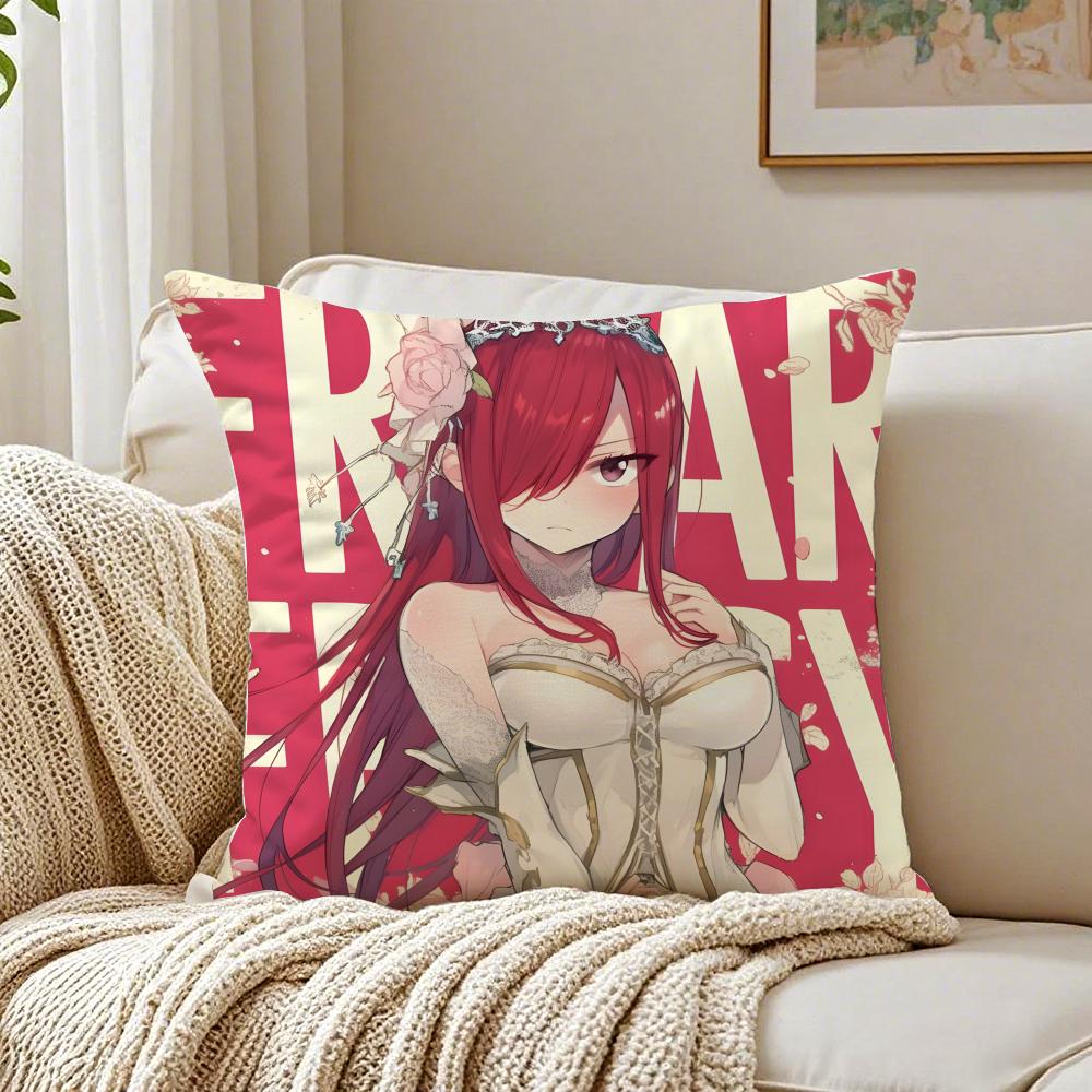 Anime Shonen FFairy TTail Kissenbezug Kissenhülle Milbenschutz Wohnzimmer Sofa Dekor Kissen Raum