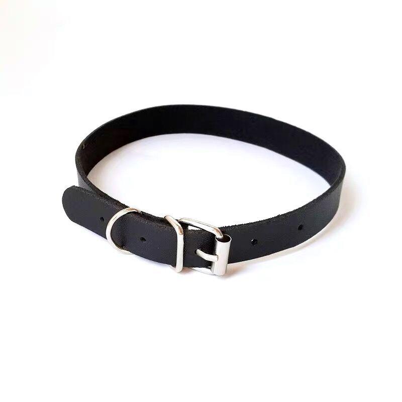Punk Schwarze Choker-Halskette für Frauen - High-End Schlüsselbeinkette Accessoire