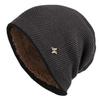 Simple Style Knitted Beanie Unisex Ski Beanie Hats Simple Thick Knitted Hat  Outdoor Sports