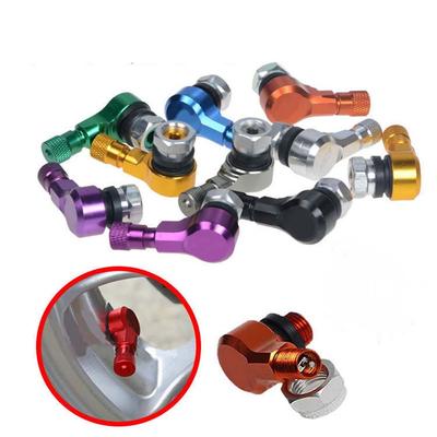 Durable Metal 90 Degree Angle Extension Valve Stem Valve Adaptor Tyre Valve Motorcycle Gas Nozzle