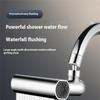 Baterie Bucătărie Cascadă Trei Moduri Universală Pivotantă Extensibilă Duză Anti-Stropire Chiuvetă Multifuncțională