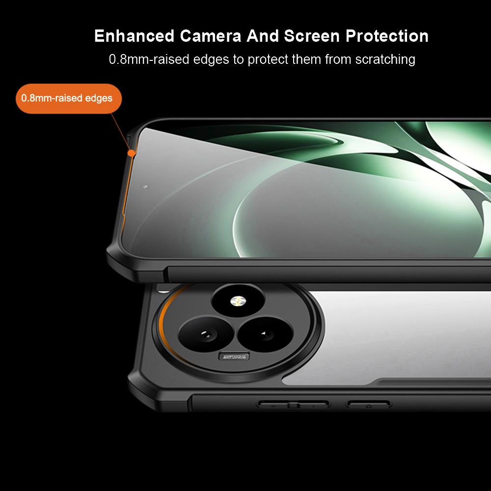 XUNDD For Xiaomi Redmi K80 5G Case Dropproof TPU+Acrylic Clear Back Phone Cover