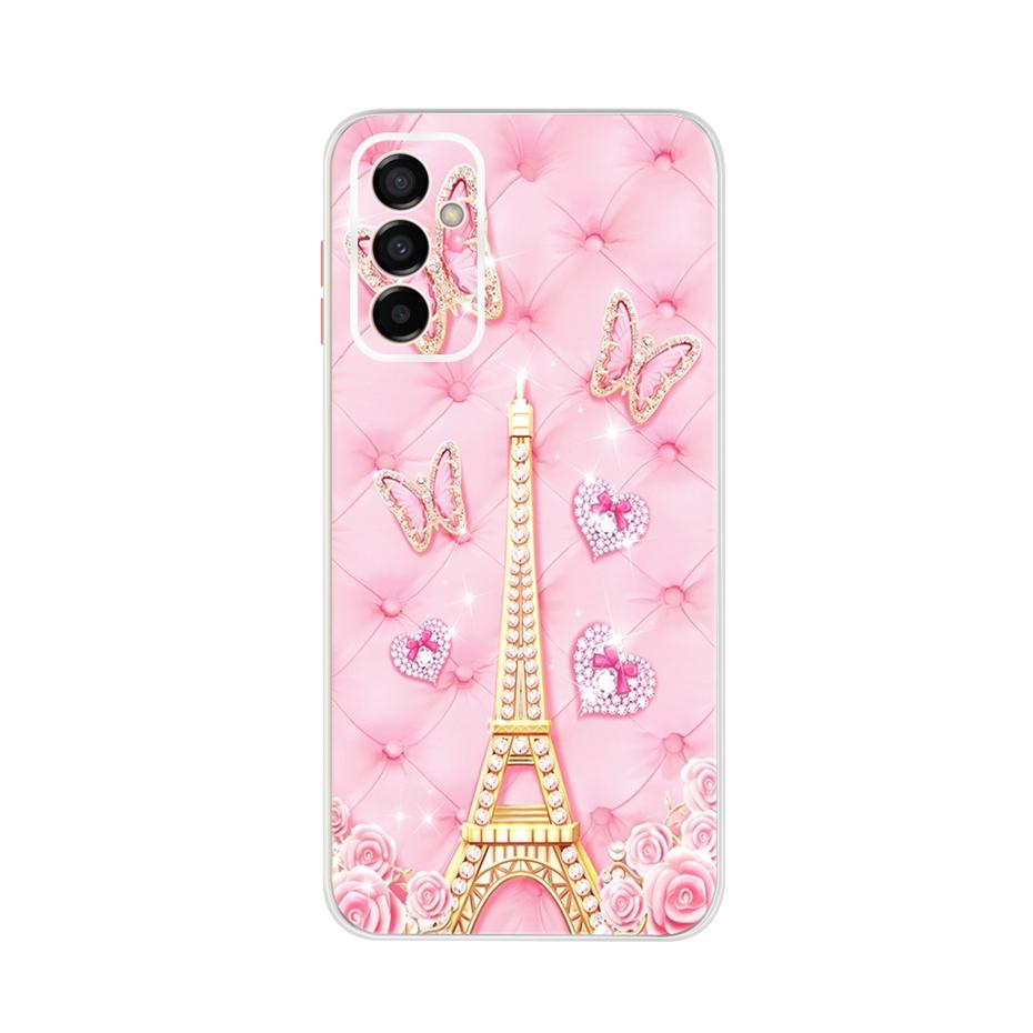 Měkké silikonové pouzdro pro telefon Samsung Galaxy M23 Nárazník Průhledný TPU zadní kryt pro Samsung M23 M 23 5G SM-M236B Fundas
