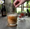 Glasses, mugs with handles for coffee and tea LUXITO STRIPS 360ml, set of 6