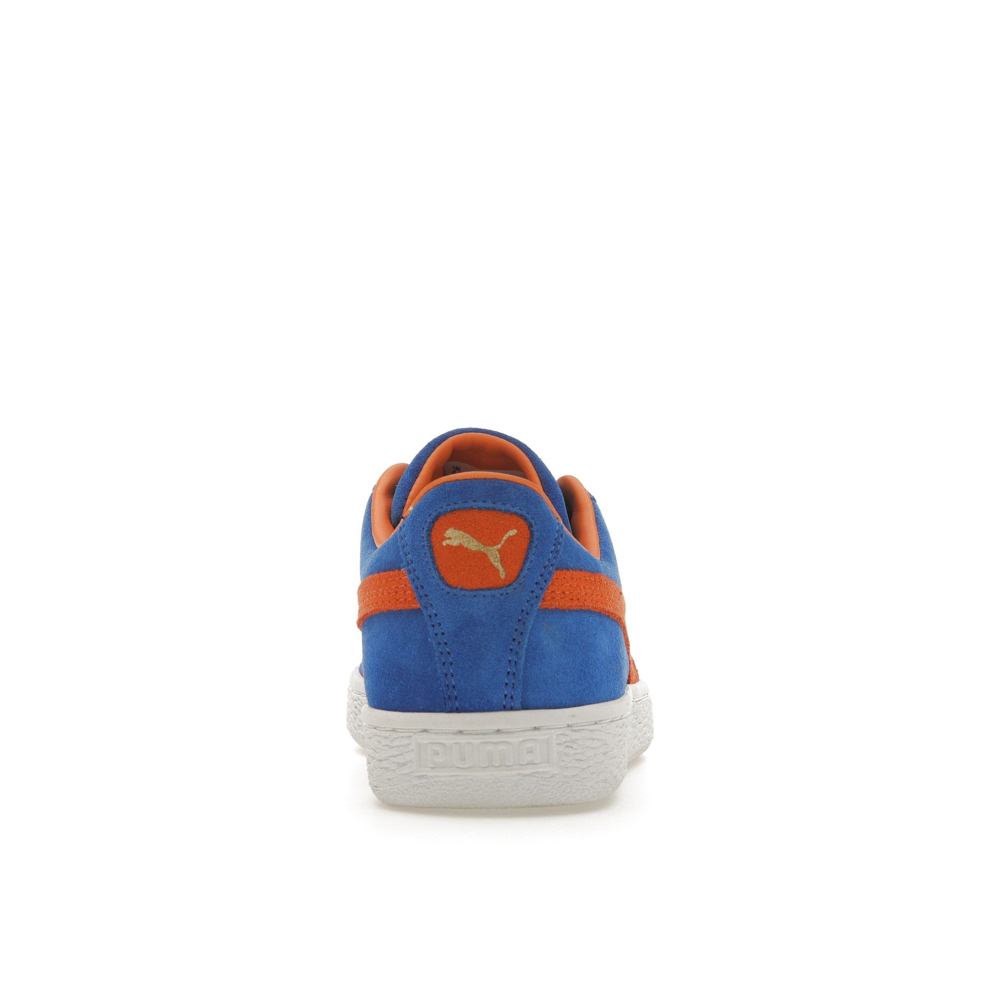 Кроссовки Puma Suede Teams Knicks Unisex Blue Royal Vibrant-Orange 380168-01 37.5 — фото 6