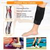 Tcare Calf Compression Sleeve Neoprene Brace for Runners Shin Splint Torn Muscle Injury Support Lower Leg Pain Relief