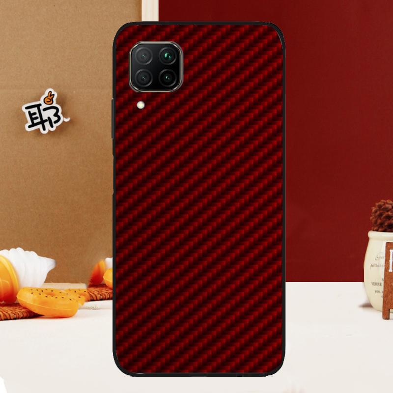 Carbon Fiber For Huawei Nova Y91 Y61 Y60 Y70 Y72 Y73 Y90 12i 11i 3i 7i 8i 9 10 SE P20 P40 P30 Lite Case