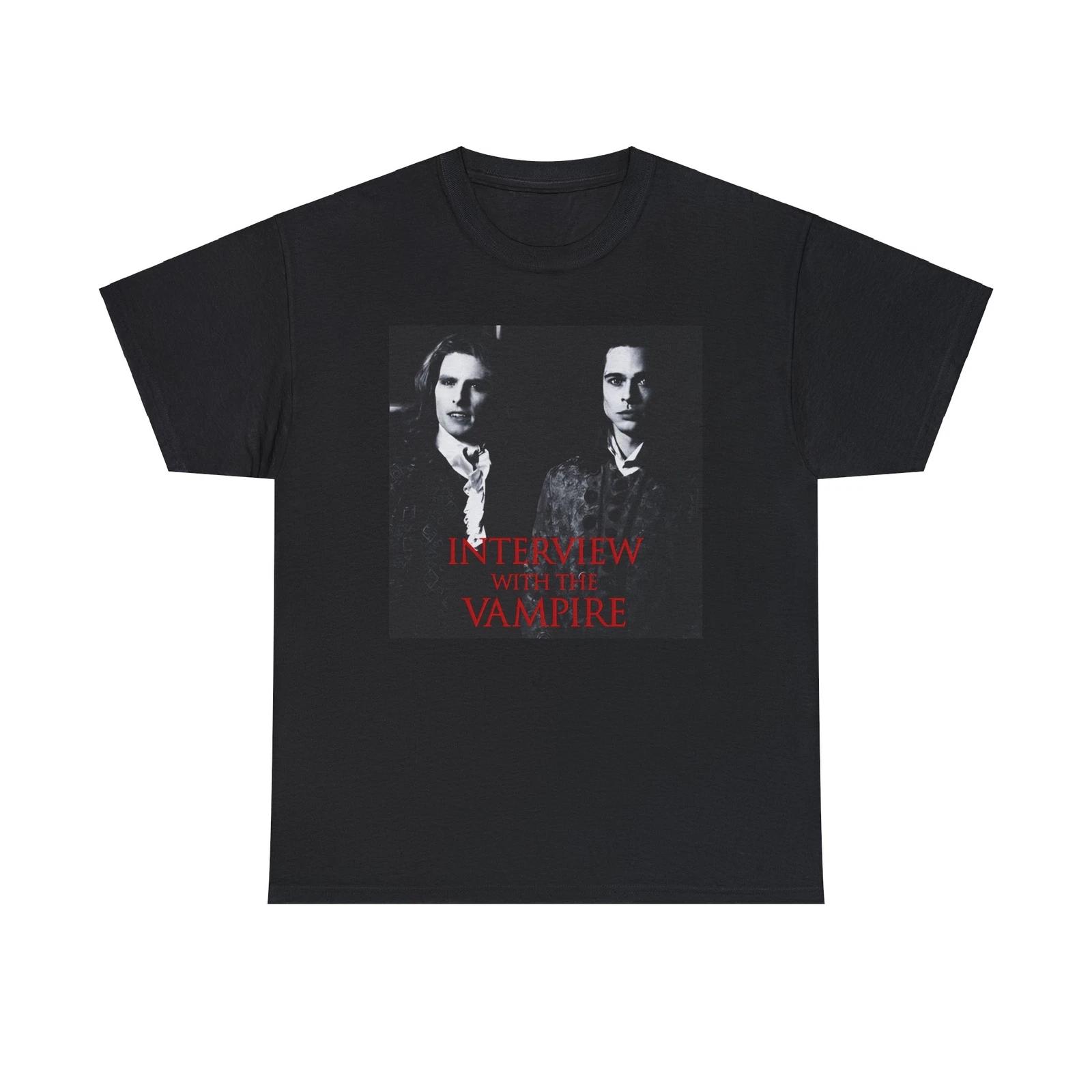 Interview with the Vampire Heavy Cotton Tee, Tom Cruise, Brad Pitt XL