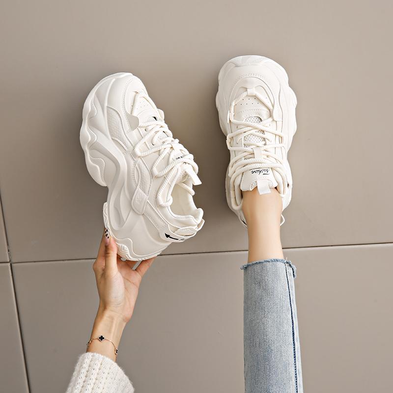 Thick Women Vulcanized Shoes High-quality Waterproof and Comfortable Sports Shoes Women Flat Shoes Casual Shoes Women Shoes