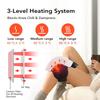 2026 New Gift Electric Knee Massager Infrared Heating Vibration Air Pressure Elbow Knee Massager Relief Swelling Stiff Joints Muscle Relax