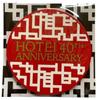 HOTEI Museum 40th ANNIVERSARY - Tomoyasu Hotei 40th Anniversary Exhibition - Commemorative Merchandise: Red Rubber Coaster