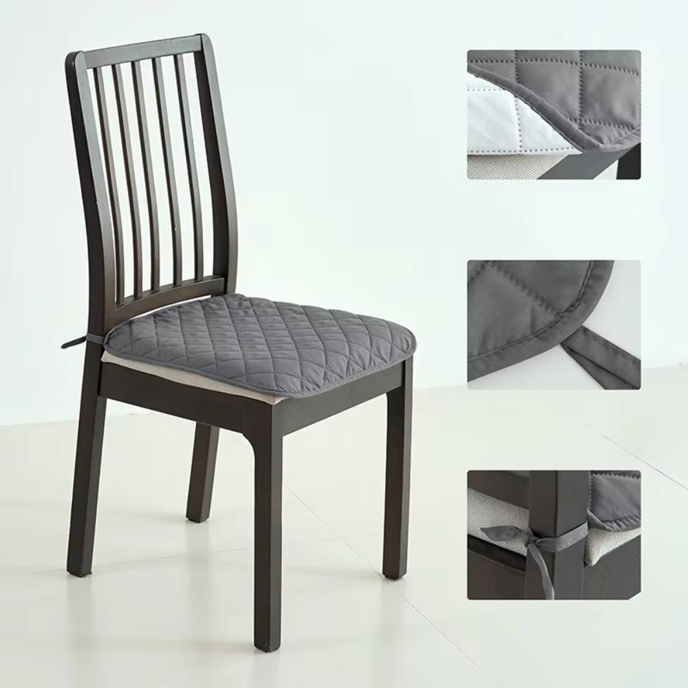 2 Piece Waterproof Quilted Chair Seat Scratch Resistant Chair Cover  Living Room