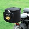 Electric Vehicle Trunk Bag: Large Capacity Rear Hanging Storage for Helmet & Battery.