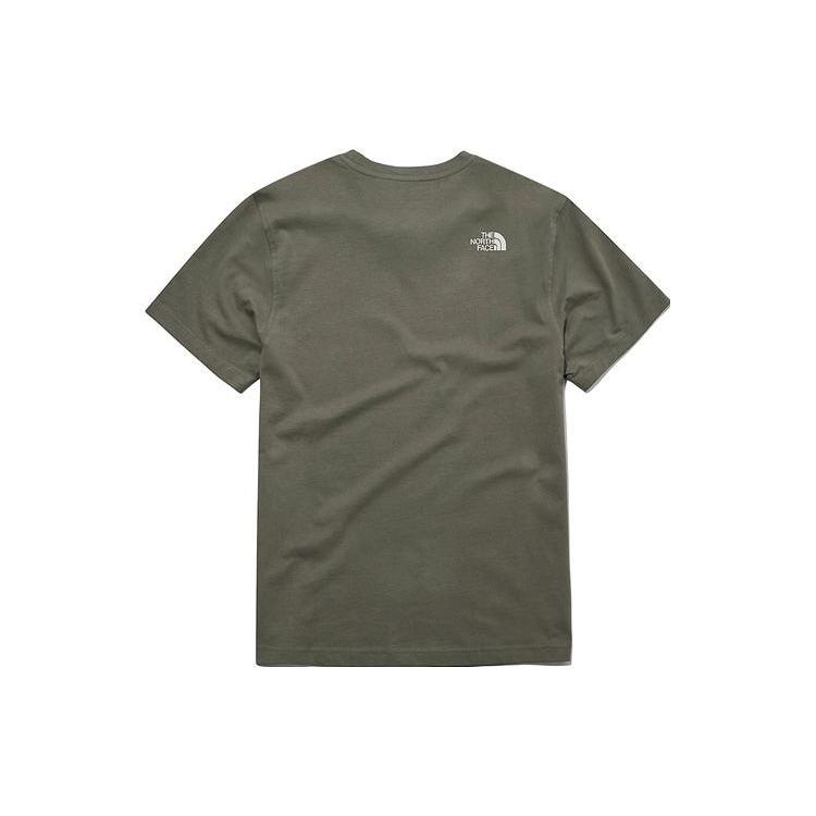 THE NORTH FACE T Shirt Men's Olive Green NT7UM20E