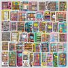 50 Cute Vending Machine Series Graffiti Stickers Stationery Stickers Water Cup Computer Waterproof Decorative Stickers