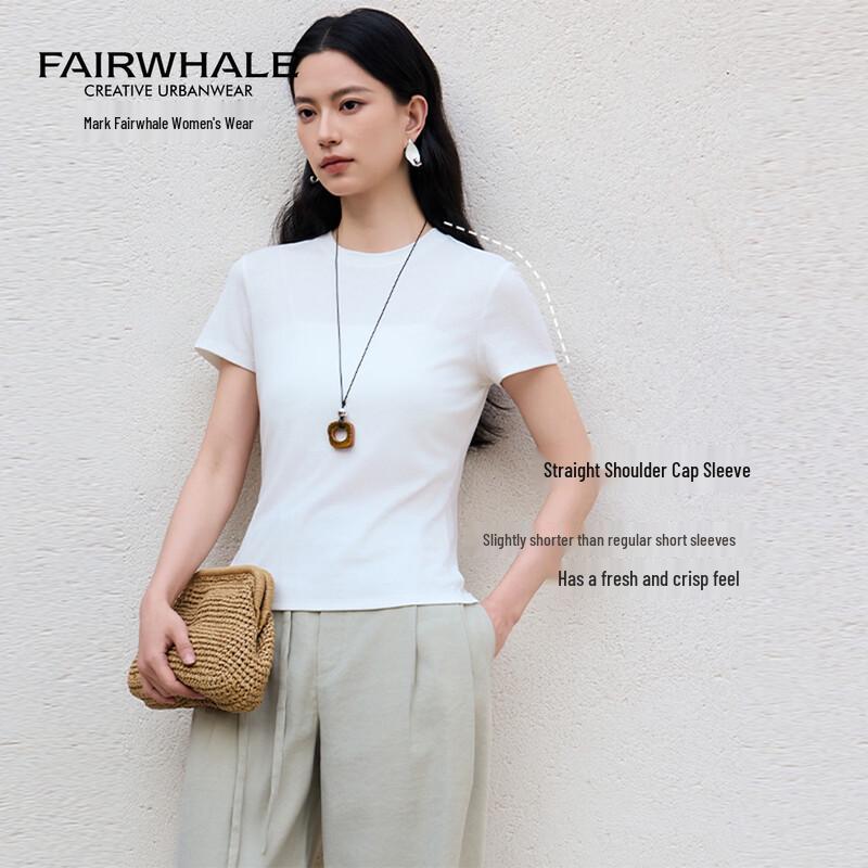 

MARK FAIRWHALE Women s Linen Blend Short Sleeve T-Shirt L