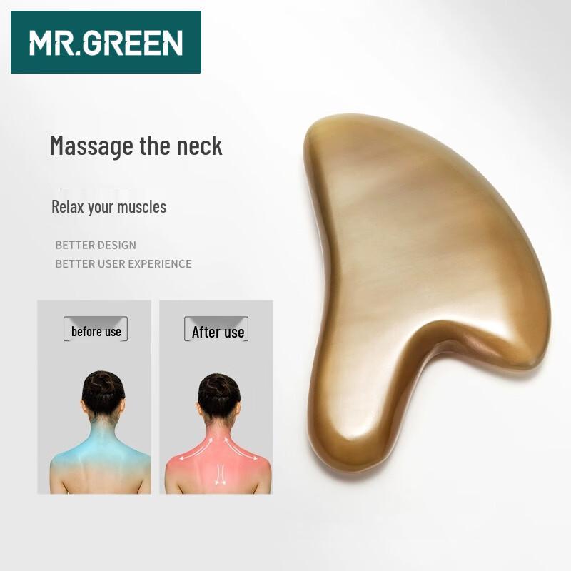 MR.GREEN German Ox Horn Gua Sha Massage Board