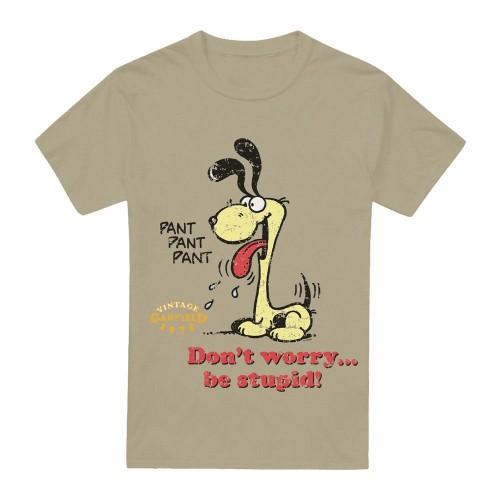 Garfield Mens Don´t Worry Be Stupid T-Shirt