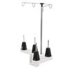 4 Spools Thread Holder Plastic and Stainless Steel Multipurpose Spool Stand for Household Sewing Mac