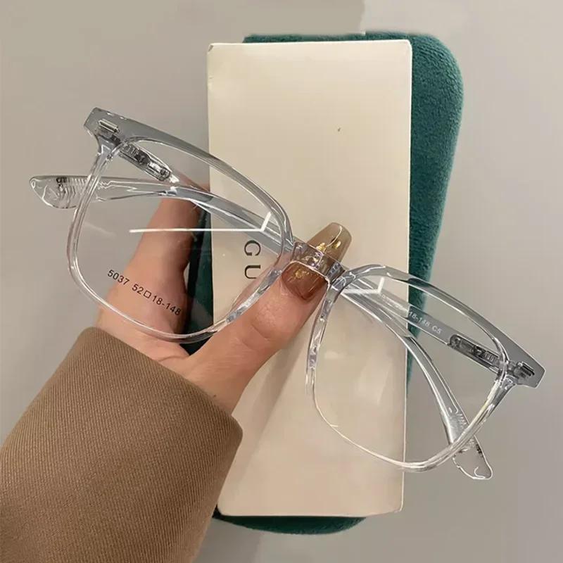 Anti Radiation Glasses Metal Eyeglass Eyeglasses For Woman Men Anti Blue Light Eyewear