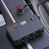 Automotive Power Adapter With Voltage Display 12V 24V Input Fast Charging USB Ports Overheat Protection For Cars Trucks