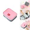 Mini Square Multi Functional Portable Pill Storage Bag For Medications And Cosmetics