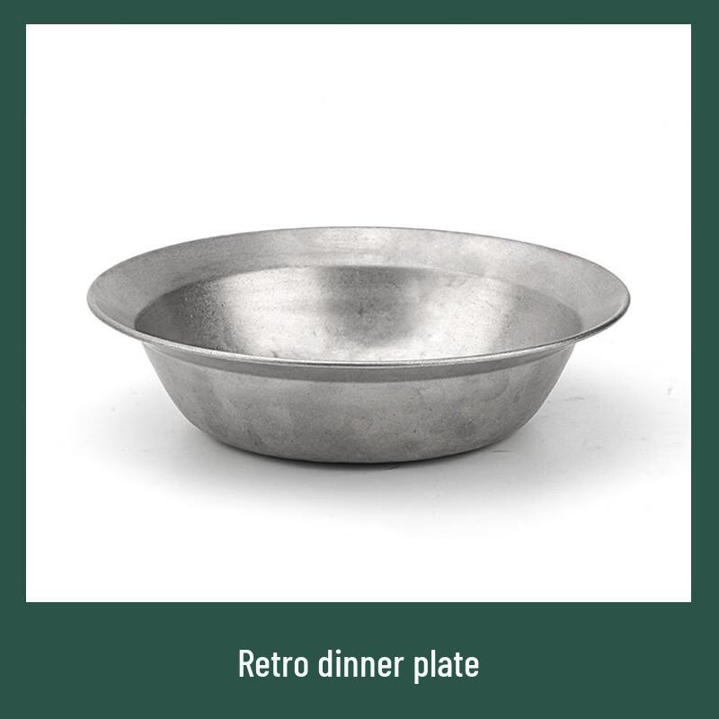 

Vintage Stainless Steel Dinnerware Set One Size