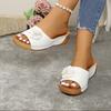 Fashion Shoes Women's Sandals Summer Elegant Shoes Woman Slides Sandals Ladies Wedge Sandals for Women Casual Footwear Slipper