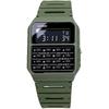 [Casio] Wristwatch with calculator function Caliculator watch CA-53WF-3B Green with genuine box O...