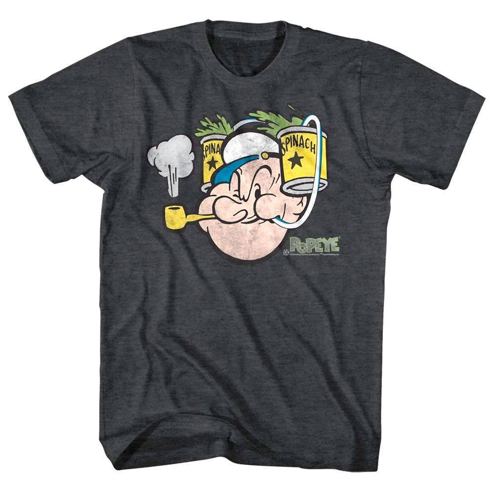 Popeye The Sailorman Spinach Helmet Men T Shirt S