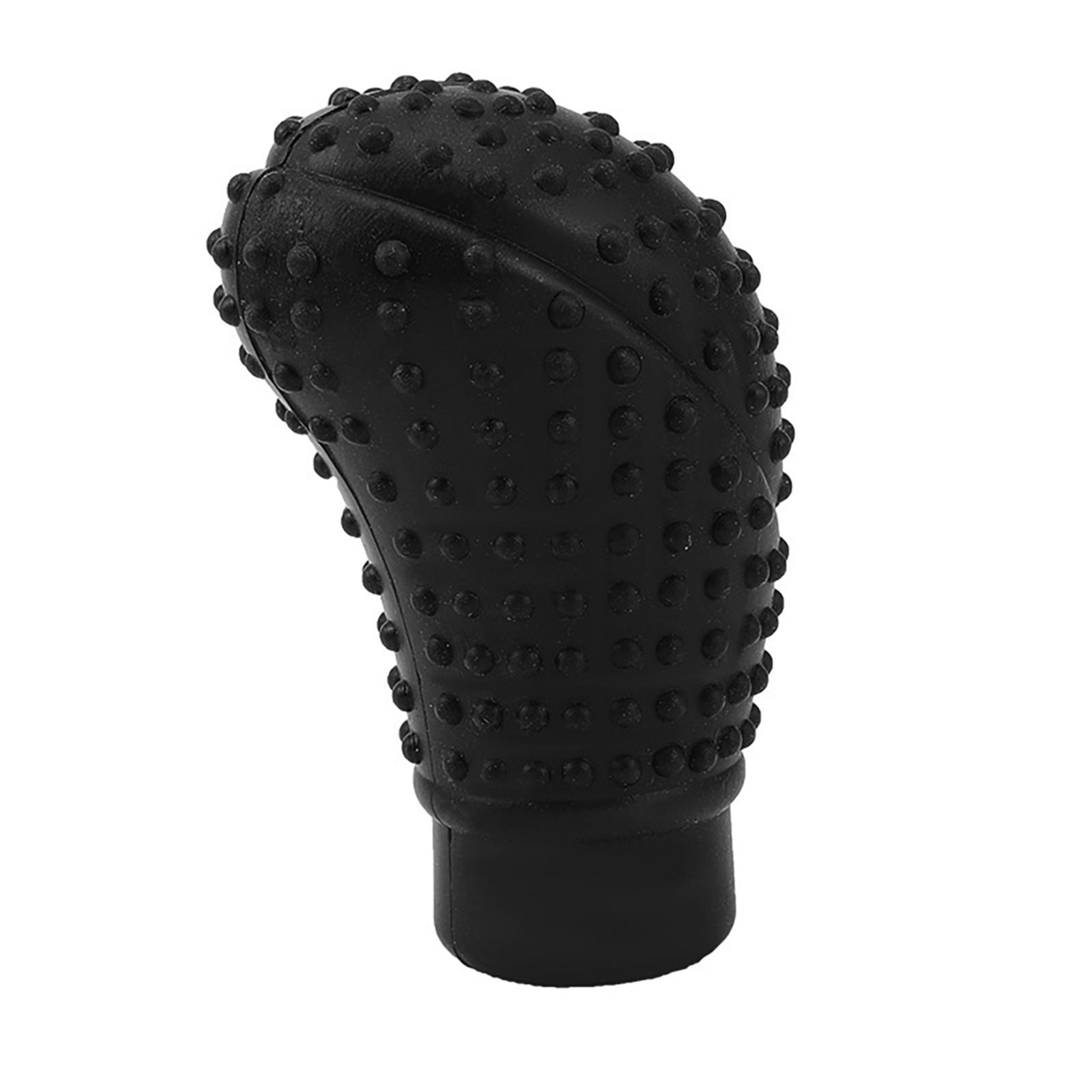 

Силиконовый чехол на ручку переключения передач автомобиля, противоскользящий, для автоматической коробки передач, защитный чехол на ручку переключения передач, аксессуары для укладки, универсальные чёрный