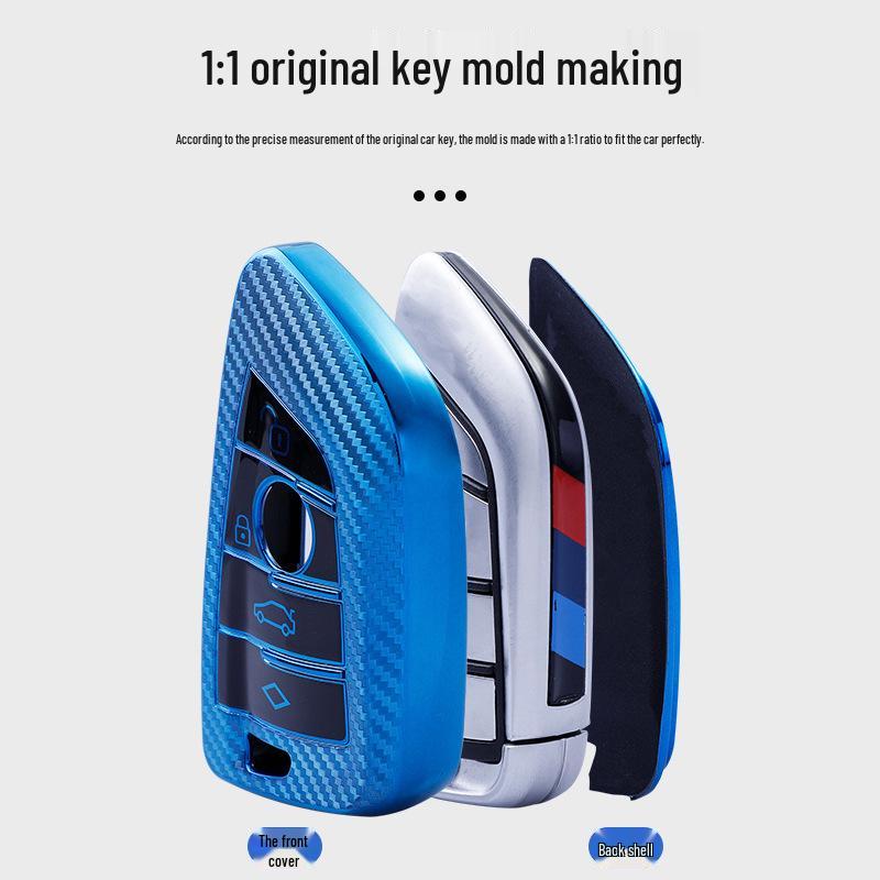 Premium BMW Key Case for 1, 3, 5, and 7 Series, X1, X3, X5