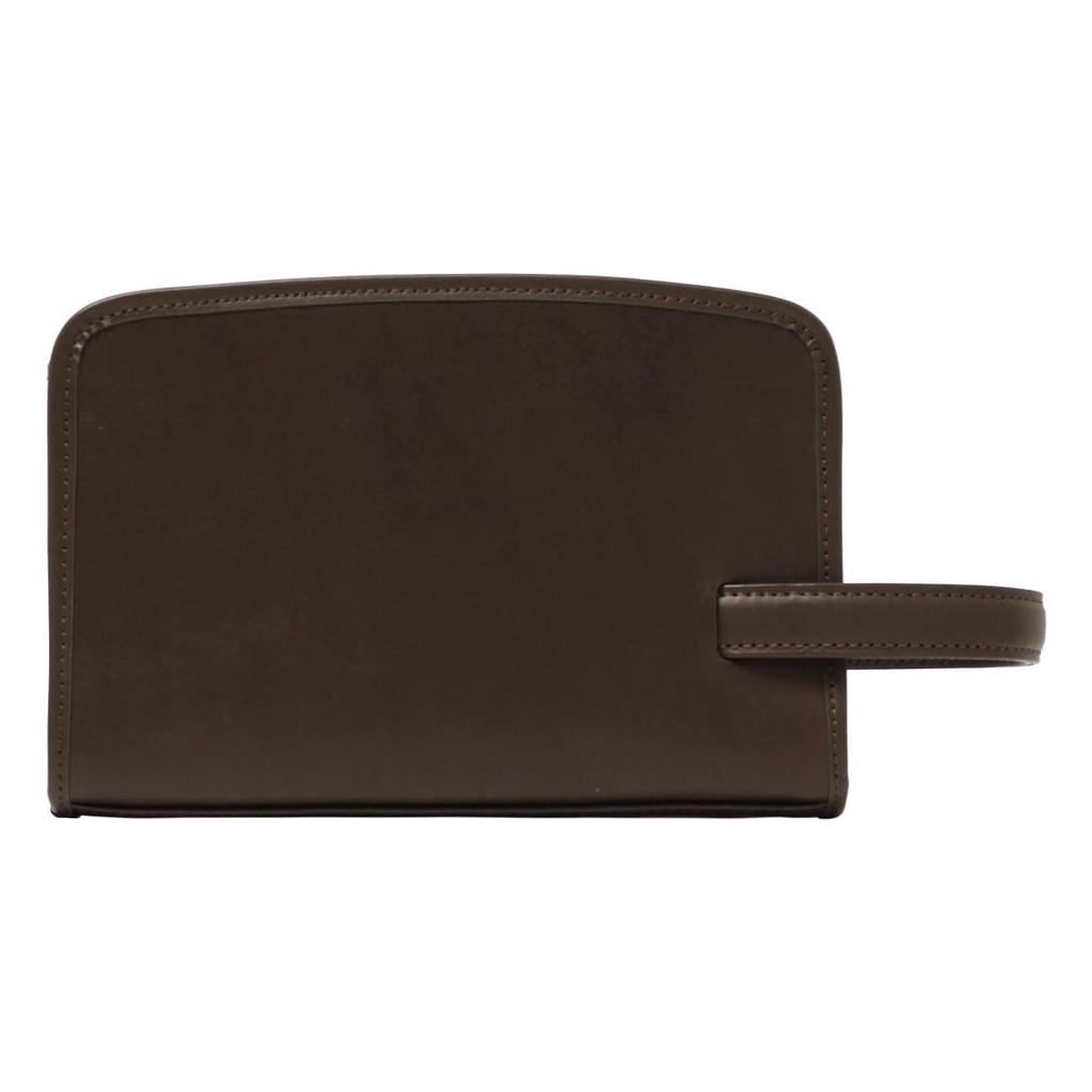 Second Bag Genuine Leather Bolton 702231 Clutch Bag Cowhide Leather Black [TAKEO KIKUCHI] Men's 01