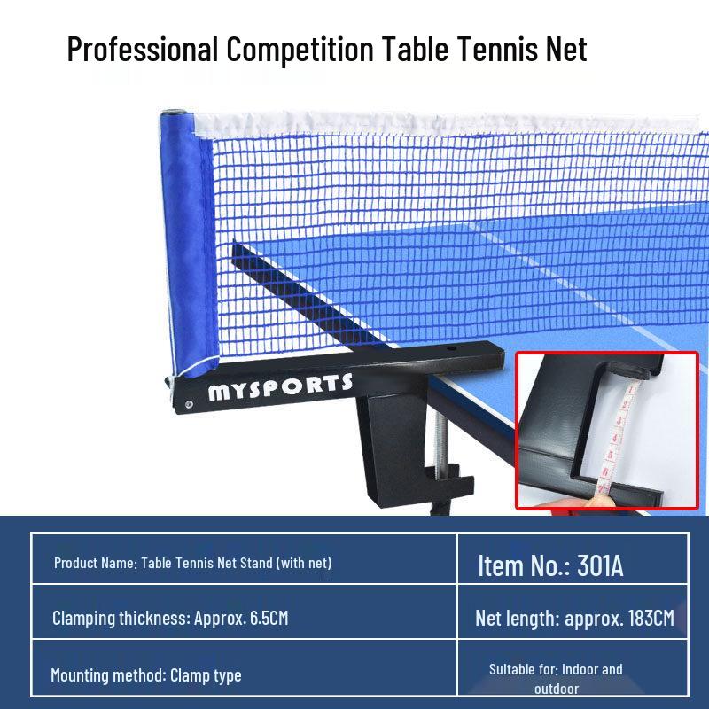 Portable Table Tennis Net and Stand