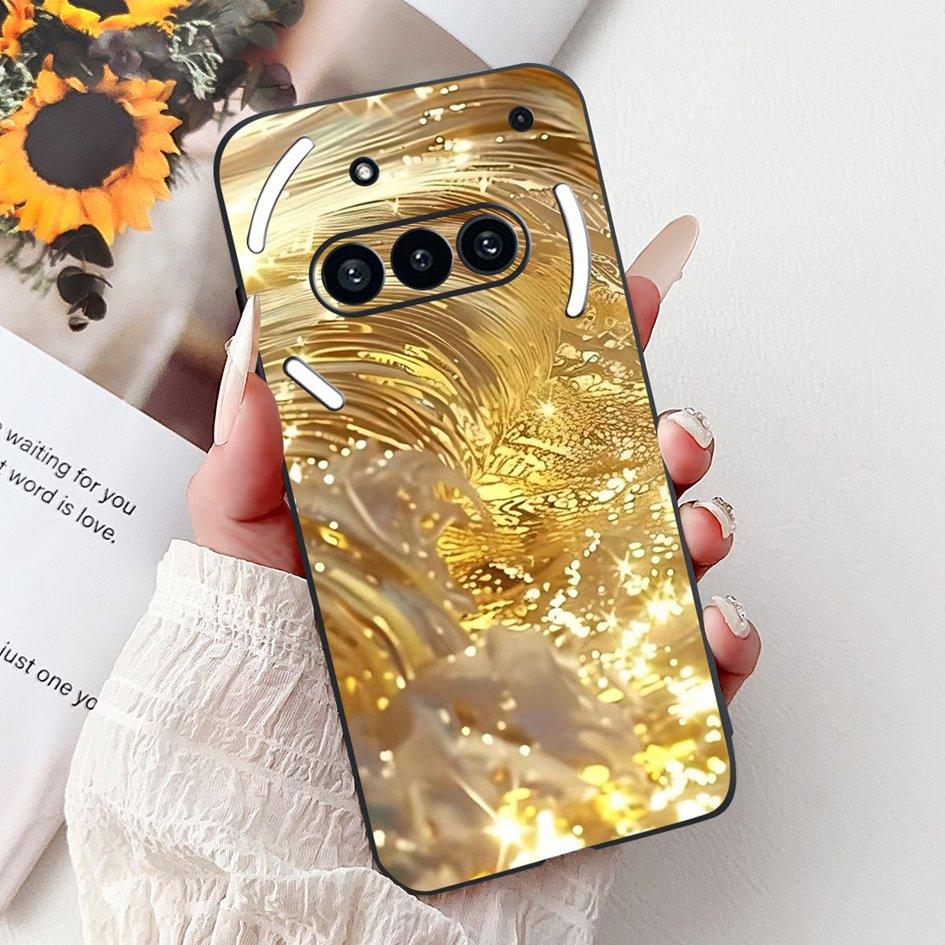 For Nothing Phone 3A 2025 Case A059 Fashion Flower Cats Cartoon Silicone Soft Shockproof Cover For Nothing Phone3A 3A Pro Bumper